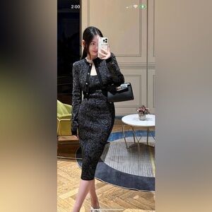 Black Versace dress SX/S